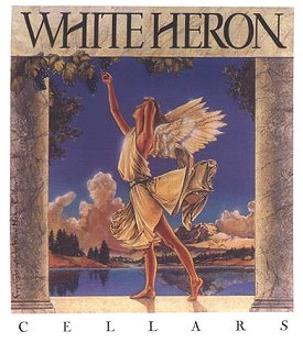 White Heron Label, wine, vineyard, vinyards, washington wines, Chantepierre, Rose', Cabernet Sauvignon, Cabernet Franc, Malbec, Petit Verdot, Pinot Noir, Gamy, Syrah, Rousanne, Viognier, merlot